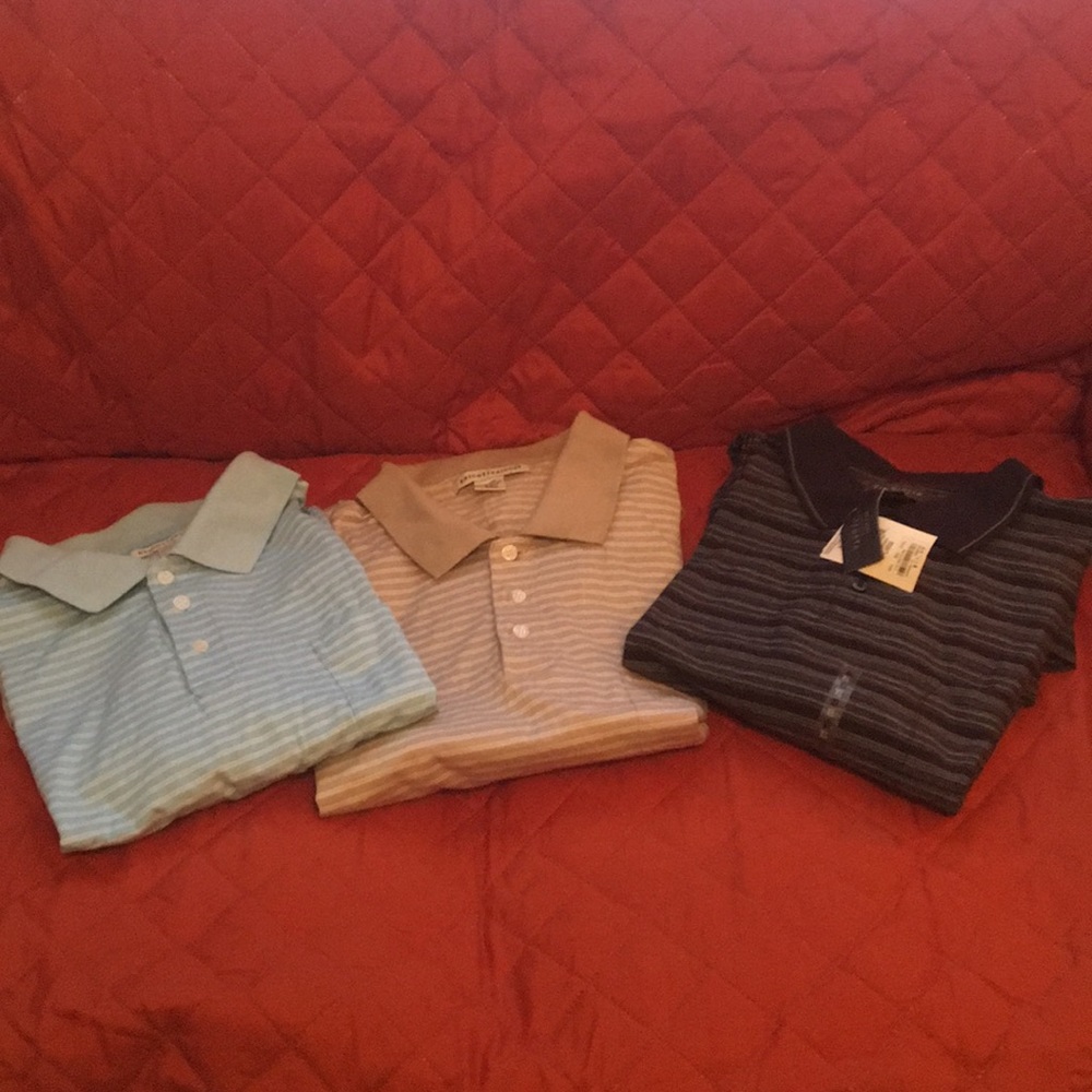 🎉PRICE DROP 🎉 3  Stripe Men’s Shirts Bundle 🕺🏾